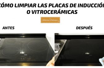 Cómo limpiar las plcas de inducción o vitrocerámicas