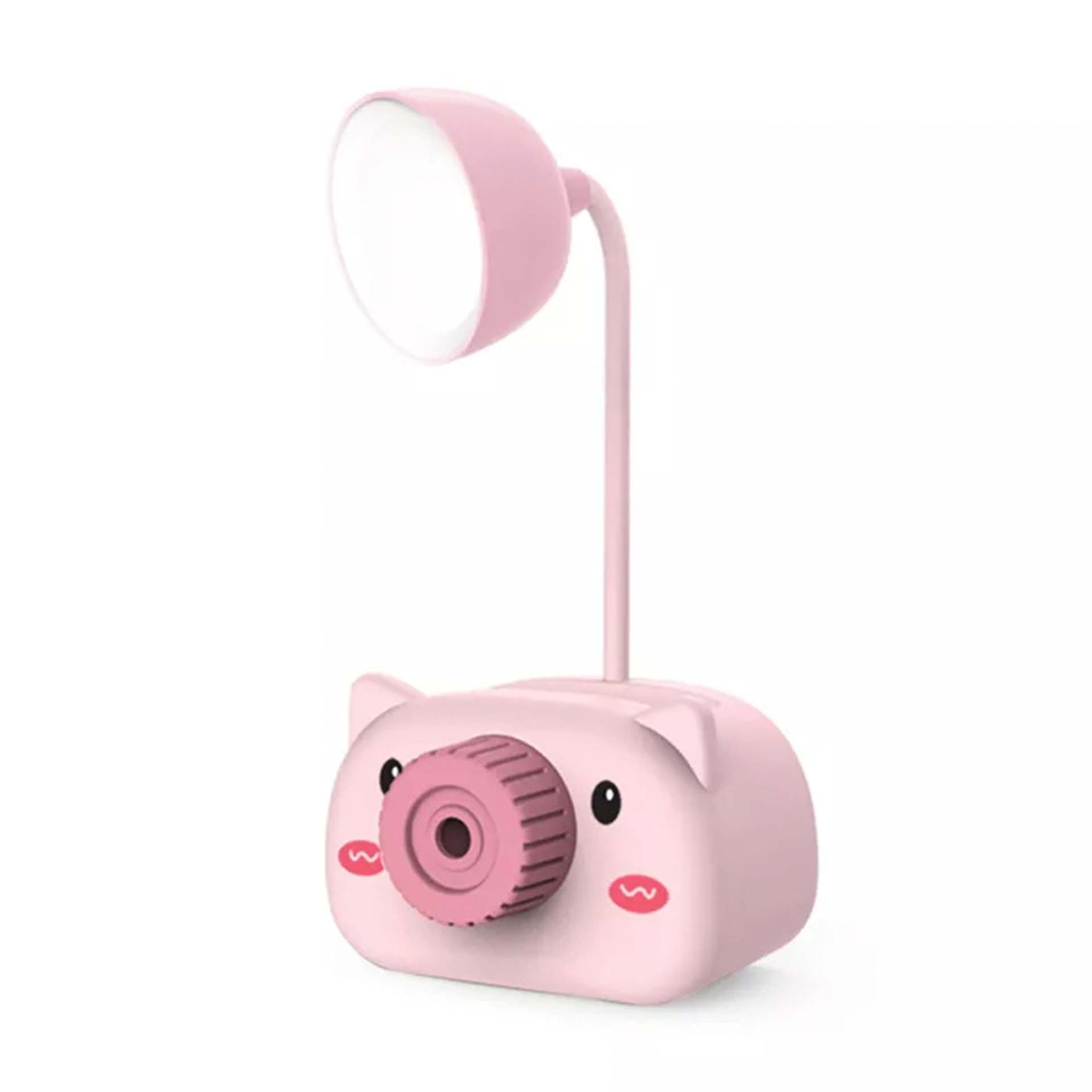 Mini lámpara cerdito rosa
