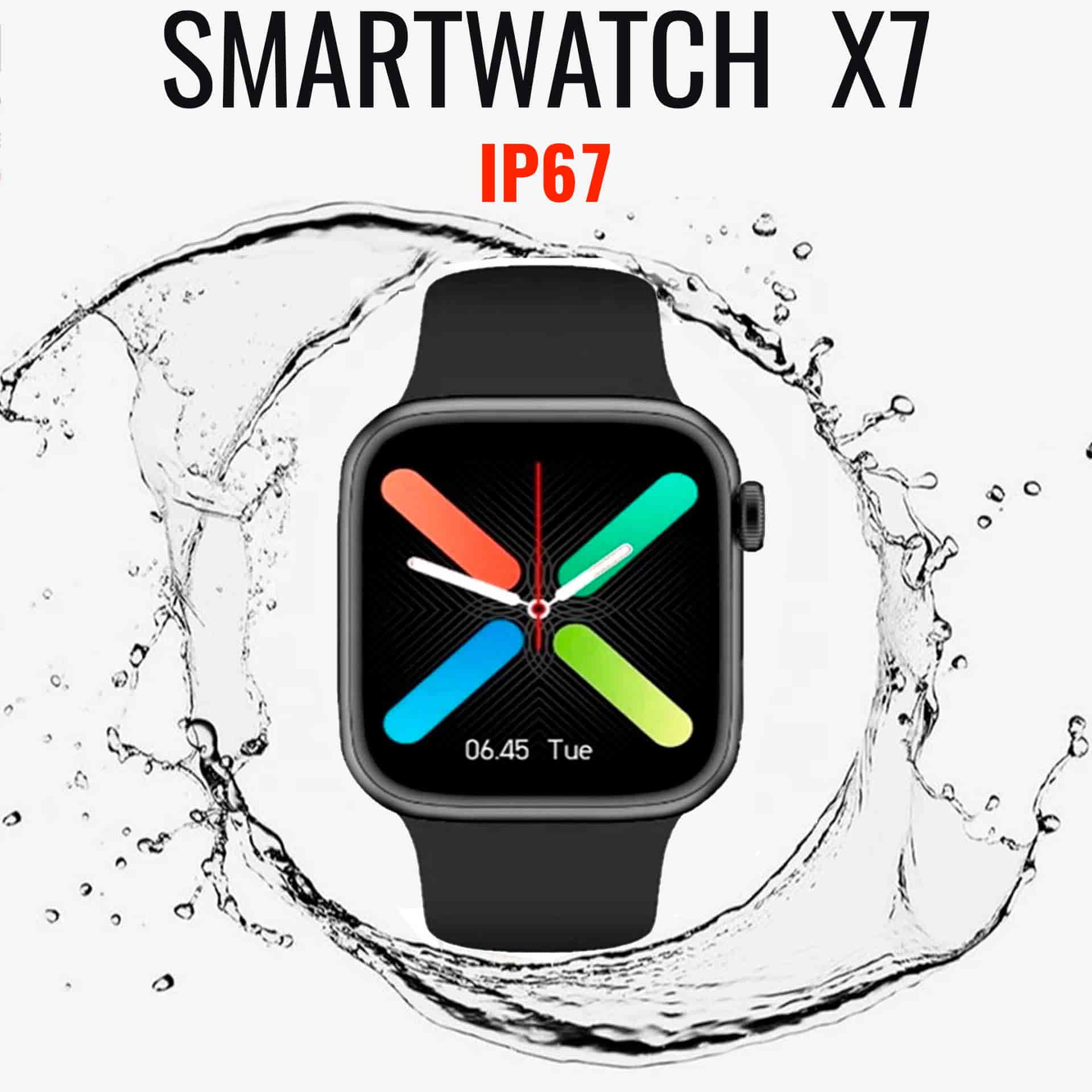 Smartwatch x7 resistente al agua IP67